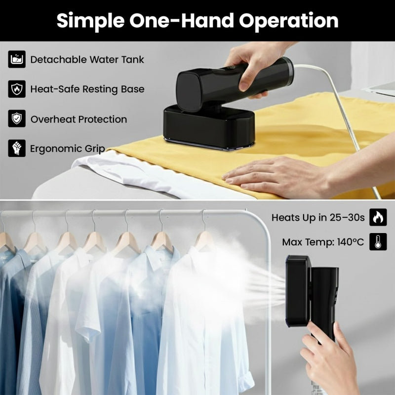 Pressiva One — Handheld Garment Steamer